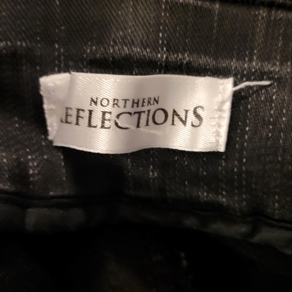 Northern Reflections size 12 petite pull on black straight leg jeans - Picture 2 of 7